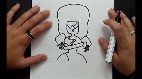 dibujos de steven universe|Como dibujar a Diamante paso a paso .